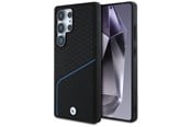 Mobil - Deksel og etui - BMW Leather Textured and Smooth MagSafe case for Samsung Galaxy S25 Ultra - black - 3666339448769