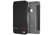 Mobil - Deksel og etui - BMW Carbon Tricolor Stripe iPhone XS Max Case - Black - 3700740435120