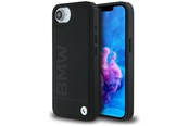 Mobil - Deksel og etui - BMW Leather Hot Stamp iPhone 16e Case - Black - 3666339453824