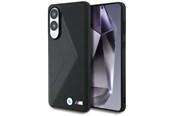 Mobil - Deksel og etui - BMW Leather Oversized Stripes MagSafe case for Samsung Galaxy S25 Edge - black - 3666339477097
