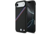 Mobil - Deksel og etui - BMW M Tricolor Metal Logo MagSafe Case for iPhone 17 Air - Black - 3666339480219