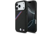 Mobil - Deksel og etui - BMW M Tricolor Metal Logo MagSafe Case for iPhone 17 Pro - Black - 3666339480226