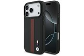 Mobil - Deksel og etui - BMW M Perforated Stripe Logo MagSafe Case for iPhone 17 Pro - Red - 3666339481667