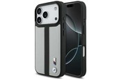 Mobil - Deksel og etui - BMW M Perforated Stripe Logo MagSafe Case for iPhone 17 Pro - Gray - 3666339481988