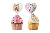 Leketøy - Globos Horse Cake Picks - 12 pcs. - 7307