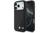Mobil - Deksel og etui - BMW M Carbon Line & Logo MagSafe Case for iPhone 17 Pro - Red - 3666339482145