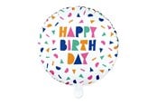 Leketøy - Globos Folieballon 18 Inch Happy Birthday - 7177