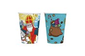 Leketøy - Globos Sinterklaas Paper Cups 210ml - 8 pcs. - 4434