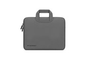 Veske/Hylster/Sekk til bærbar PC - Wozinsky WNT-13G 13-14" Laptop Bag with Retractable Neoprene Handle - Gray - 5907769388491