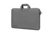 Veske/Hylster/Sekk til bærbar PC - Wozinsky WNT-17G 17.3" Laptop Bag with Retractable Neoprene Handle - Gray - 5907769388538