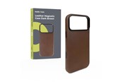 Mobil - Deksel og etui - Mobile Origin Leather MagSafe Case iPhone 17 Pro Max - Dark Brown - MO-LC-DBR-i17PM