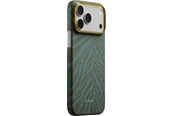 Mobil - Deksel og etui - PITAKA Edge Case Breath of Veins - Dive Green - iPhone 17 Pro - BV1703P