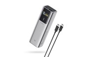 Nødlader - CUKTECH CKPB100PGLBL Powerbank 150W 10000mAh USB-C USB-A - Grey - 10000 mAh - CKPB100PGLBK