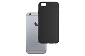 Mobil - Deksel og etui - 3mk Matt Case for iPhone 6 / 6s - Black - 5903108241625
