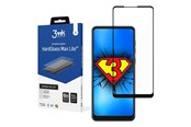 Mobil - Beskyttelsesglass - 3mk HardGlass Max Lite Black Tempered Glass - Samsung Galaxy A21 - 5903108250498