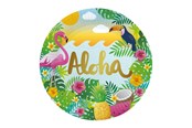 Leketøy - Globos Paper Plates 23cm Aloha - 8 pcs. - 9348