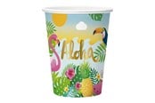 Leketøy - Globos Aloha Paper Cups 210ml - 8 pcs. - 9349