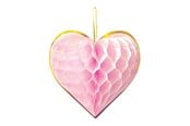 Leketøy - Globos Honeycomb Harten 23cm Watercolors Hearts - 4st. - 4482