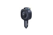 Mobil - Adaptere og ladere - Baseus PrimeTrip VR2 30W Car Charger with Retractable USB-C Cable - Black - C0206400