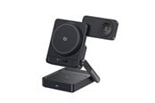 Mobil - Adaptere og ladere - Baseus PicoGo AF21 3in1 Qi2.2 35W Wireless Charger with 45W EU Power Adapter and 1m USB-C Cable - Black - E0205401