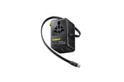 Mobil - Adaptere og ladere - Baseus EnerCore CG11 70W 6-in-1 Travel Adapter with Retractable USB-C Cable - Black - E0307E00