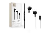 Hodetelefoner - Tech-Protect Ultraboost Core G4 USB-C Wired Headphones - Black - 5906302324286