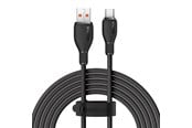USB - Baseus Pudding 100W USB-A - USB-C Cable 1.2m - Black - P10355703111-B1