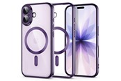 Mobil - Deksel og etui - Tech-Protect MagFlex Case for iPhone 17 - Transparent Purple - 5906302342358