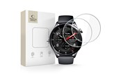 Mobil - Beskyttelsesglass - Tech-Protect Glass Fit+ 2-Pack Tempered Glass for Xiaomi Watch S5 46mm - 5906302324347