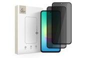 Mobil - Beskyttelsesglass - Tech-Protect Glass SPY+ 2-Pack Privacy Tempered Glass for Samsung Galaxy A27 5G - 5906302325566