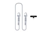 Mobil - Andre tilbehør - Tech-Protect C5SD Rope CrossBody Phone Lanyard - Gray - 5906302342587