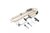 Mobil - Andre tilbehør - Tech-Protect C9S Rope Crossbody Phone Lanyard - Beige - 5906302323883