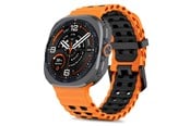 Smartklokke - Tilbehør - Tech-Protect Iconband Pro for Samsung Galaxy Watch Ultra/Ultra2 47mm - Orange/Black - 5906302325894