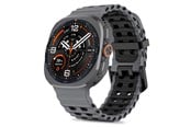 Smartklokke - Tilbehør - Tech-Protect Iconband Pro for Samsung Galaxy Watch Ultra/Ultra2 47mm - Gray/Black - 5906302325917