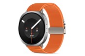 Smartklokke - Tilbehør - Tech-Protect Nylon Clasp Strap for Samsung Galaxy Watch 8/9 - 40/44/46mm - Orange - 5906302325733