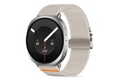 Smartklokke - Tilbehør - Tech-Protect Nylon Clasp Strap for Samsung Galaxy Watch 8/9 - 40/44/46mm - Beige - 5906302325757