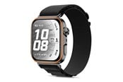 Smartklokke - Tilbehør - Tech-Protect Nylon Pro Strap for Huawei Watch Fit 3 / 4 / 4 Pro / 5 / 5 Pro - Black - 5906302325764