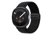 Smartklokke - Tilbehør - Tech-Protect NylonMag Strap for Samsung Galaxy Watch 8/9 - 40/44/46mm - Black - 5906302325658
