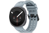Smartklokke - Tilbehør - Tech-Protect Silicone Air Strap for Samsung Galaxy Watch 8/9 - 40/44/46mm - Light Gray - 5906302341474