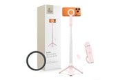 Tripod - Tech-Protect L11S MagSafe Bluetooth Selfie Stick - Pink - 5906302323401