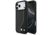Mobil - Deksel og etui - BMW M Carbon Line & Logo MagSafe Case for iPhone 17 Pro Max - Yellow - 3666339482312