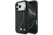 Mobil - Deksel og etui - BMW M Carbon Line & Logo MagSafe Case for iPhone 17 Pro - Yellow - 3666339482305