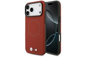 Mobil - Deksel og etui - BMW M FW Metal Logo MagSafe Case for iPhone 17 Pro Max - Red - 3666339483593