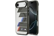 Mobil - Deksel og etui - BMW M IML Metal Buttons Tricolor Lines MagSafe Case for iPhone Air - Gray - 3666339487577