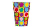 Leketøy - Globos Paper Cups 210ml Pop Party - 8 pcs. - 6905