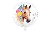 Leketøy - Globos Foil Balloon 18 Inch Round Horses - 7303