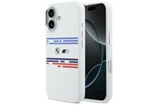 Mobil - Deksel og etui - BMW M Silicon Horizontal Line MagSafe Case for iPhone 17 - White - 3666339484682