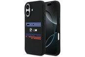Mobil - Deksel og etui - BMW M Silicon Horizontal Line MagSafe Case for iPhone 17 - Black - 3666339484521