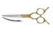 Hund - ARTERO Scissors FUSION CURVY GOLD 6" - 8435037191780
