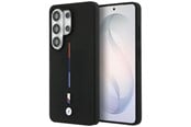 Mobil - Deksel og etui - BMW M Silicone Tricolor Line MagSafe Case for Samsung Galaxy S26 Ultra - Black - 3666339614393